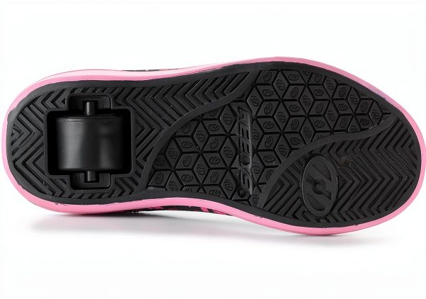 Heelys Girls Skate Shoes Black Pink ABEC5 Wheels-3