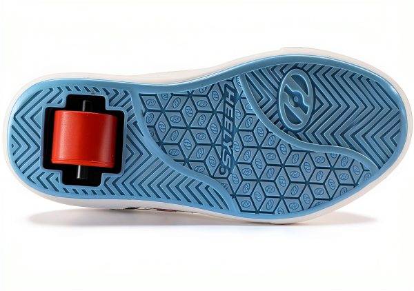 Heelys Turquoise Kids Skate Shoe Low Wheels-1