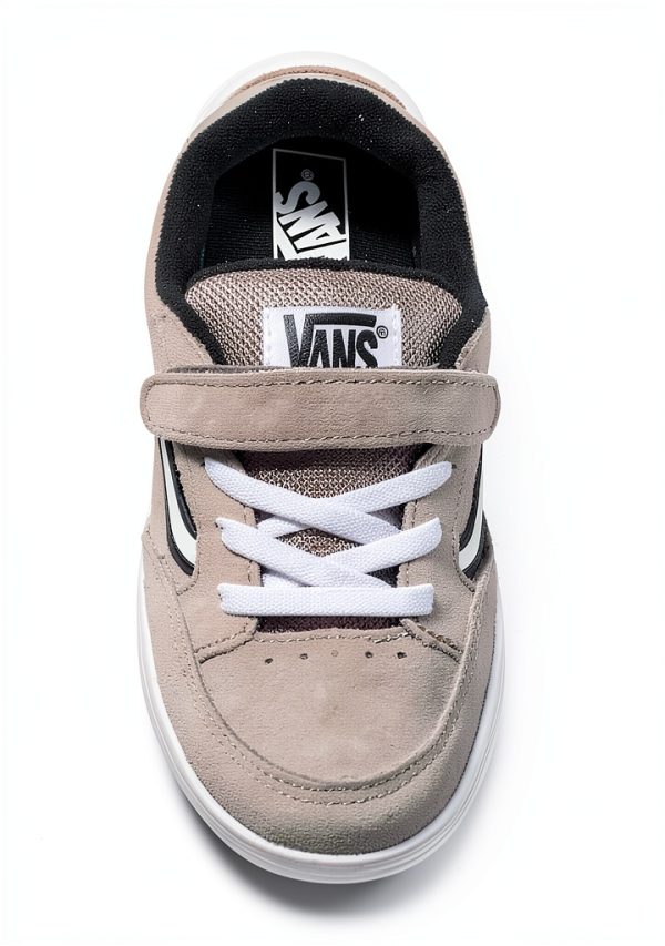 Vans Toddler Hylane V Shoes Retro Leather Design-4