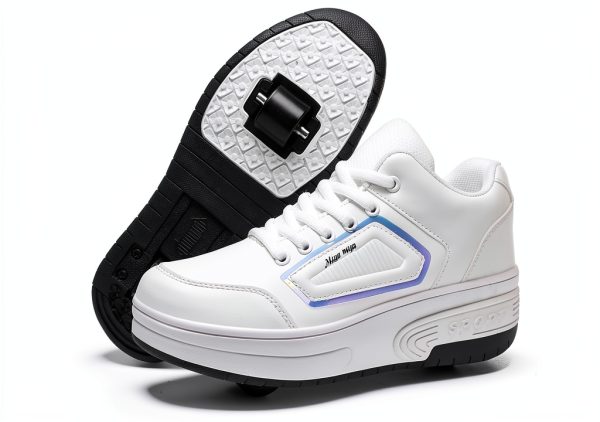 Girls Skateboarding Shoes BrandName Rubber Sole-0