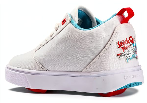 Heelys Turquoise Kids Skate Shoe Low Wheels-4