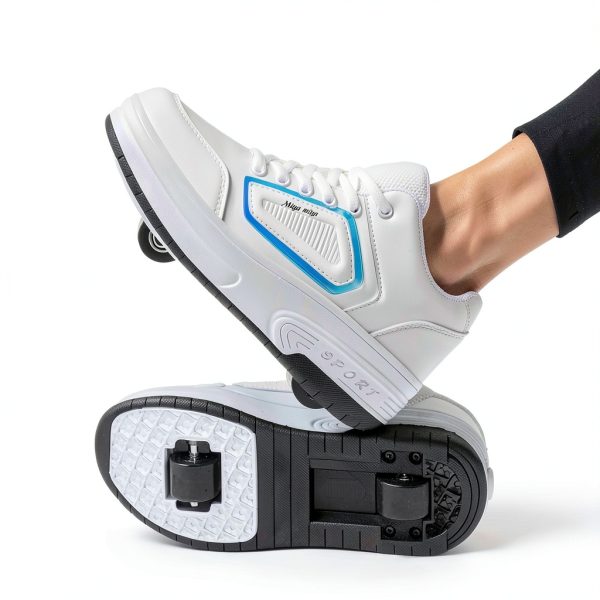 Girls Skateboarding Shoes BrandName Rubber Sole-2