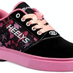 Heelys Girls Skate Shoes Black Pink ABEC5 Wheels-0