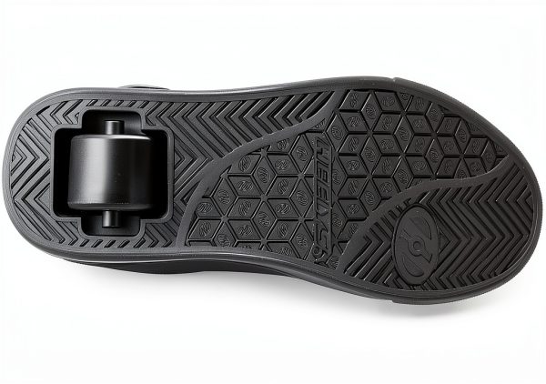 Heelys Black Red Skateboarding Shoes for Kids-3