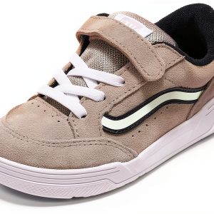 Vans Toddler Hylane V Shoes Retro Leather Design-0