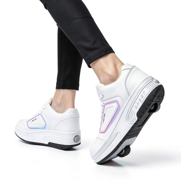 Girls Skateboarding Shoes BrandName Rubber Sole-1