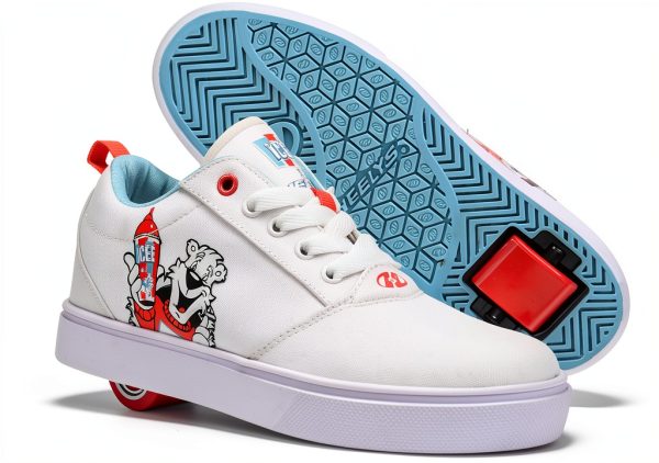 Heelys Turquoise Kids Skate Shoe Low Wheels-3