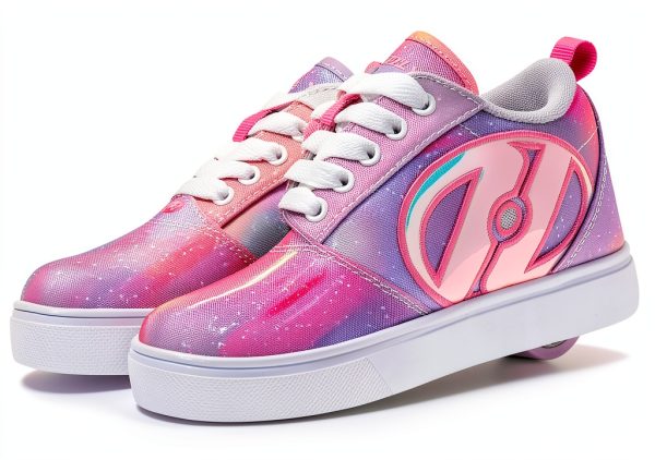 Heelys Kids Skate Shoes Pink Multi Size 3-13-0