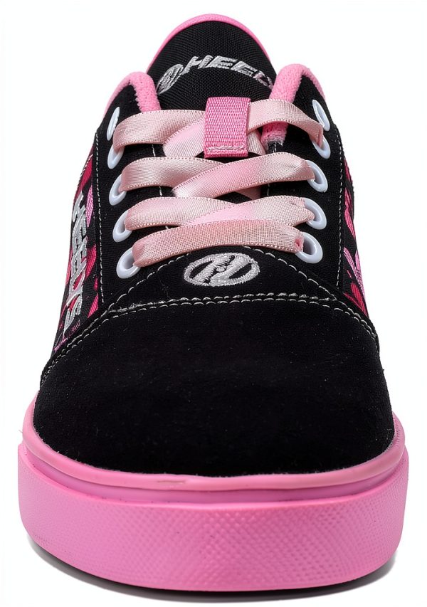 Heelys Girls Skate Shoes Black Pink ABEC5 Wheels-1