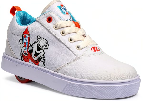 Heelys Turquoise Kids Skate Shoe Low Wheels-2