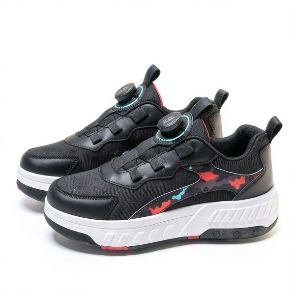 Tinecaco Kids Roller Shoes Black 13 Little Kid-1
