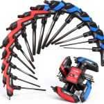 Hex Key Set Topline 14-Piece T-Handle with Black Oxide Finish-0