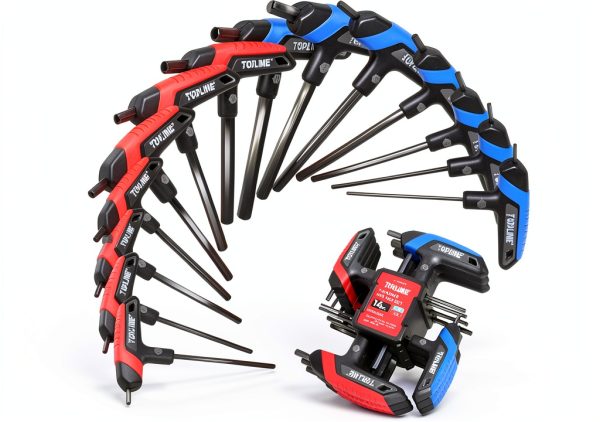 Hex Key Set Topline 14-Piece T-Handle with Black Oxide Finish-0