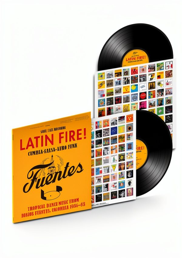 Soul Jazz Records Cumbia CD 2 Disc Set English Language 2025 Release-0