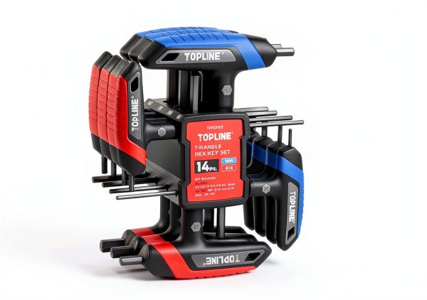 Hex Key Set Topline 14-Piece T-Handle with Black Oxide Finish-2