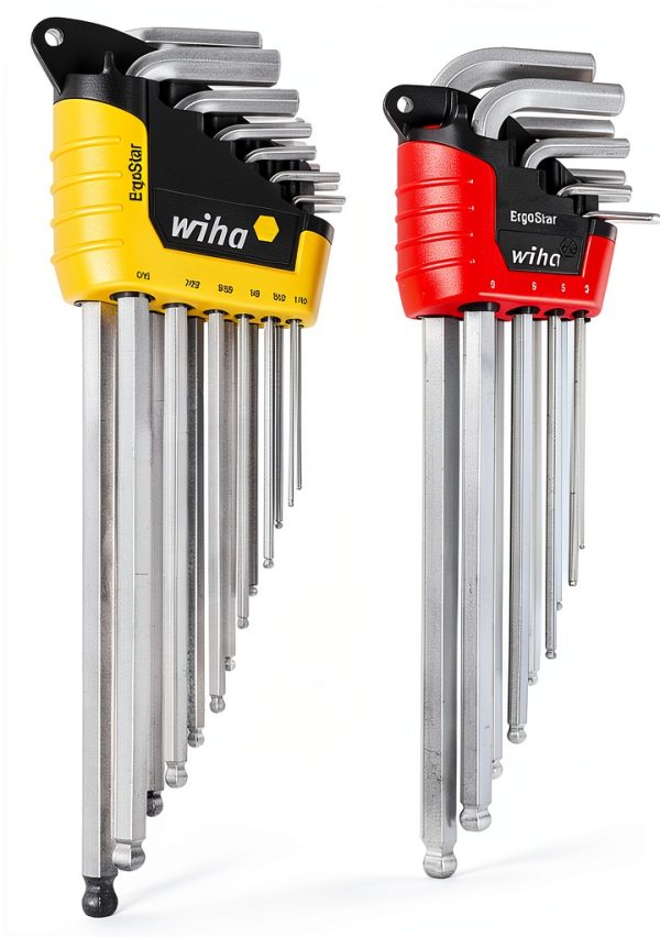 Wiha ErgoStar Ball End Hex L-Key Set 22‑Piece Inch & Metric Finish-0