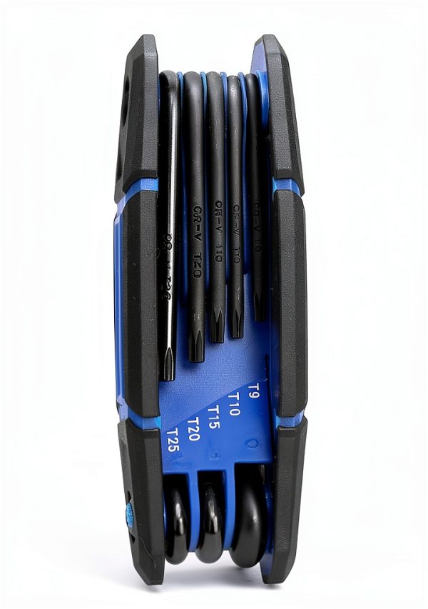 Topline 25-Piece Folding Allen Wrench Set, SAE, Metric, Torx Hex Key Set Included, 3 Pack Portable Allen Key Set for Basic Home Repair and General Applications-8