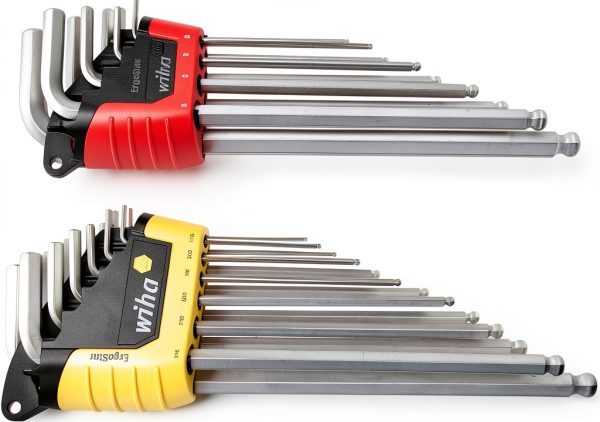 Wiha ErgoStar Ball End Hex L-Key Set 22‑Piece Inch & Metric Finish-7