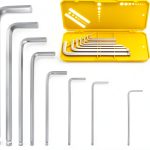 Hex Key Set Zoikuloi 9 Piece Ball End Allen Wrench with Non Slip Case-0