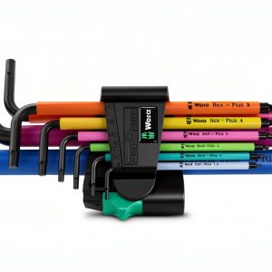 Wera Tools 05073593001 950 SPKL/9 SM N SB Long ARM HEX Key Set, One Size, Multi-0